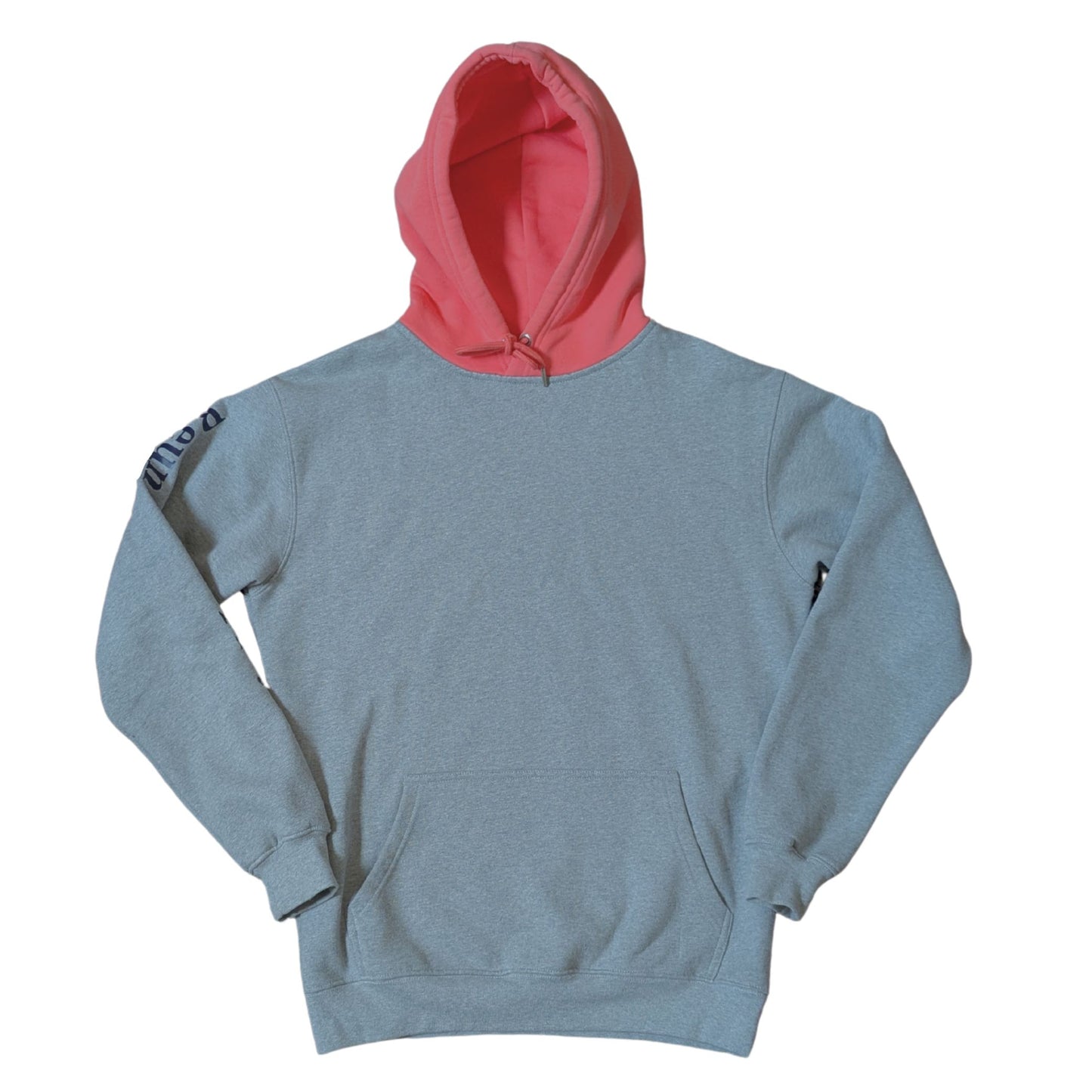 Neighbourhood Hoody - Grey/Coral
