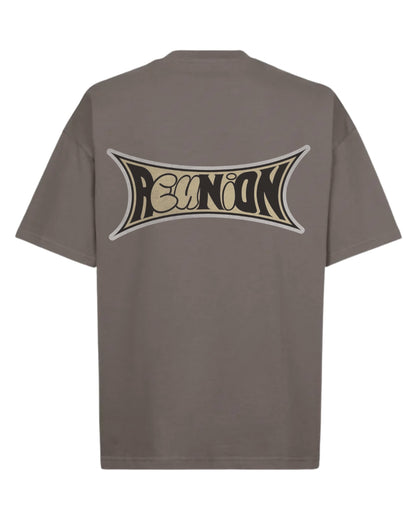 Warped Logo Tee - Faded Grey